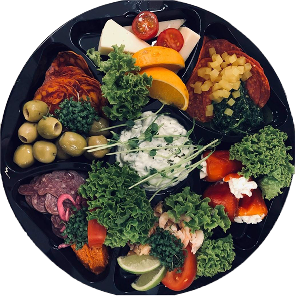 Delikatessens tapasplatte